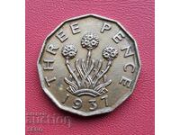 Great Britain-3 pence 1937