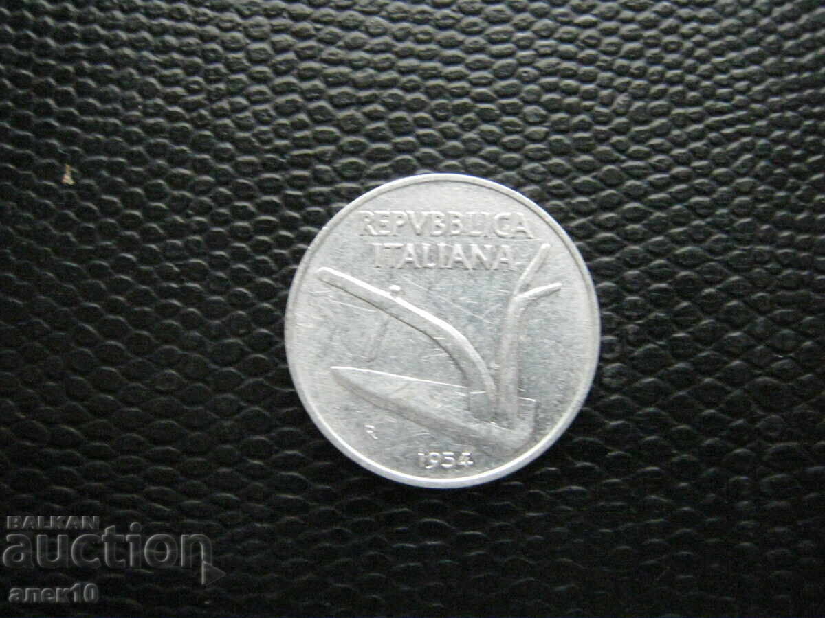 Italia 10 lire 1954
