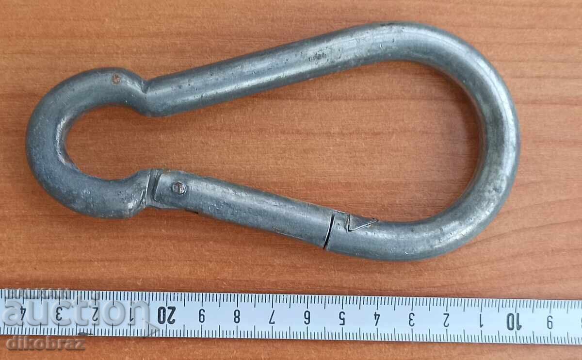 Поцинкована карабина с пружина - 11 мм - от 1 €цент с цена € 0.01 | 0.02 лв.