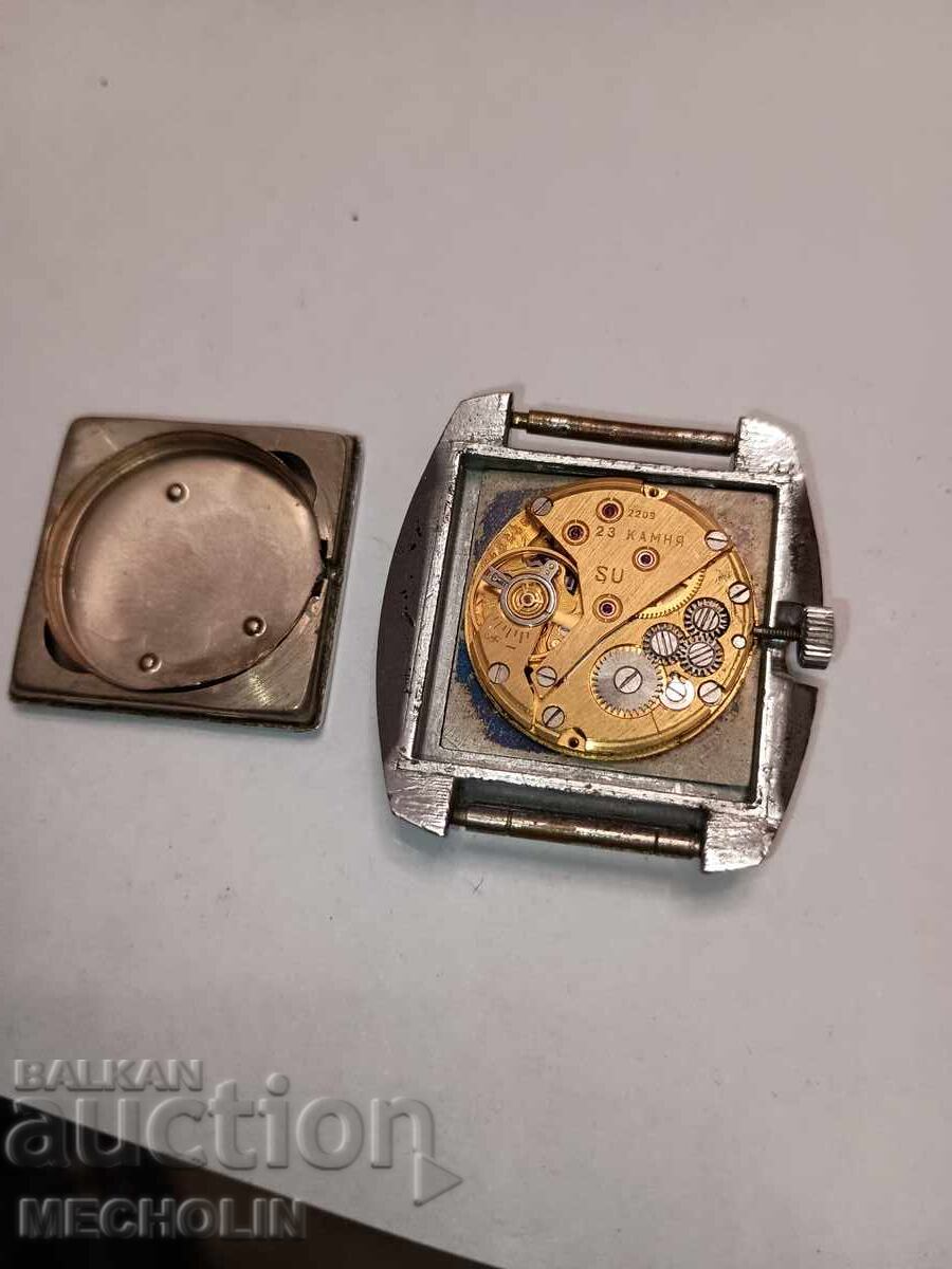 RUSSIAN COLLECTOR'S WATCH LUCH 23K - 6