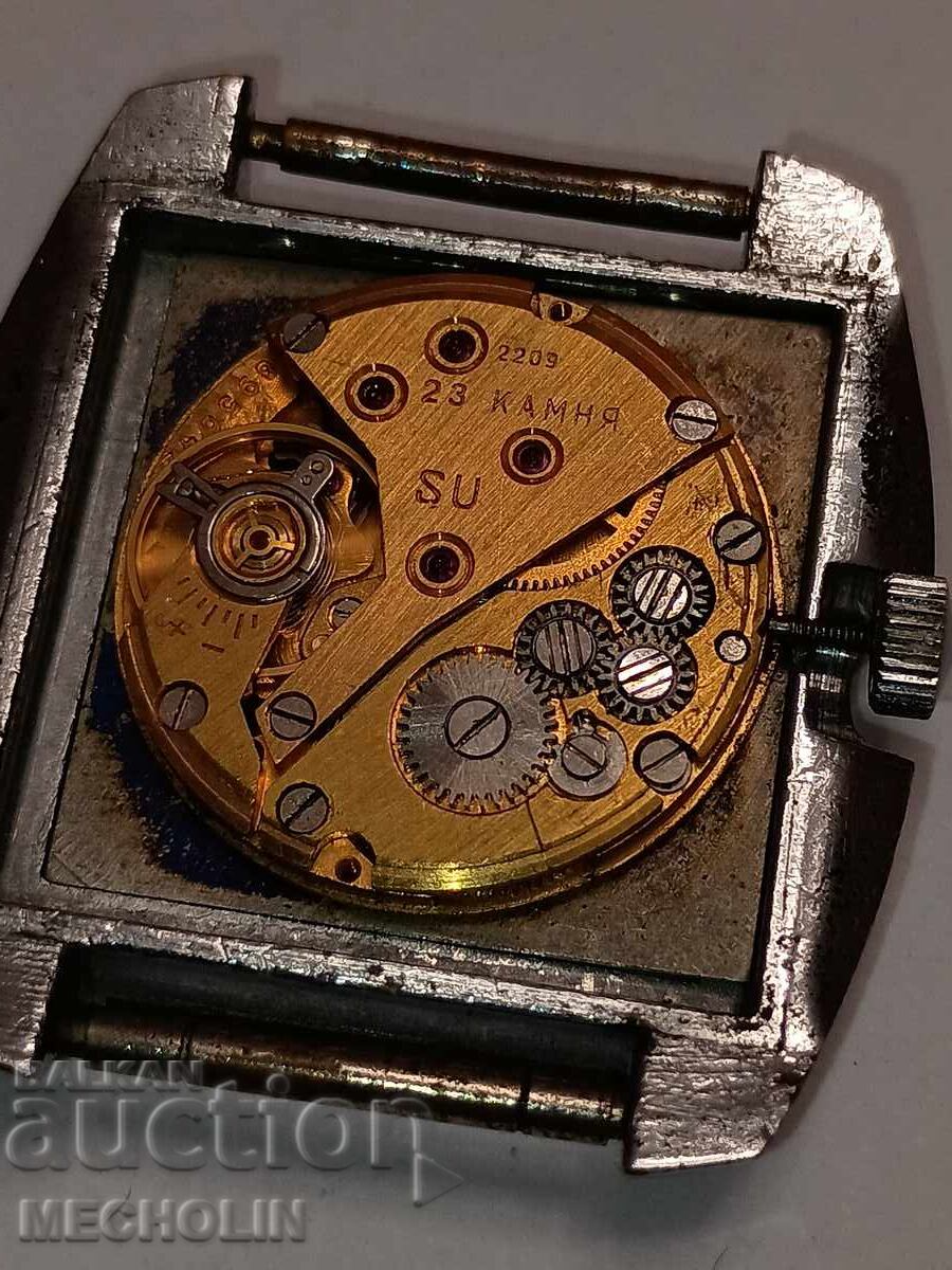 RUSSIAN COLLECTOR'S WATCH LUCH 23K - 7