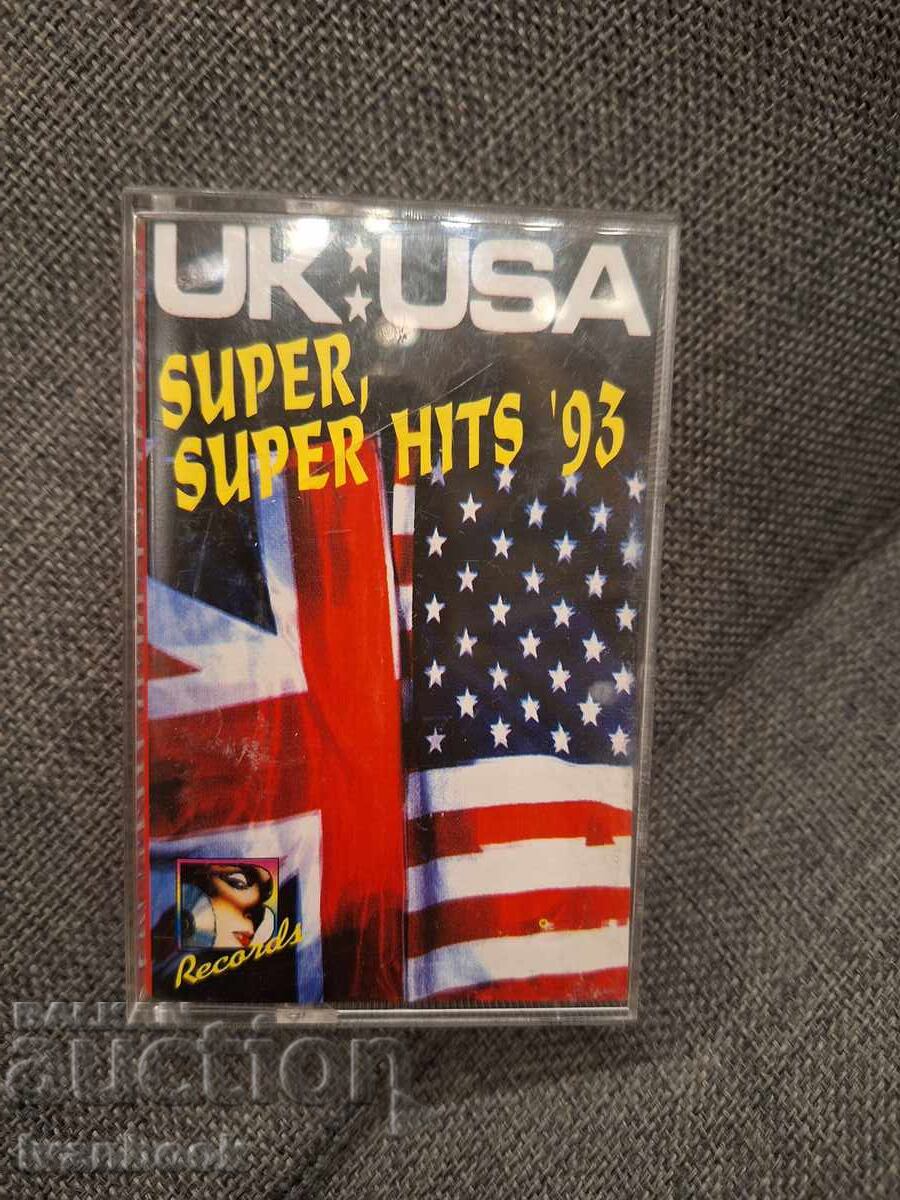 Κασέτα ήχου - Super super hits 93