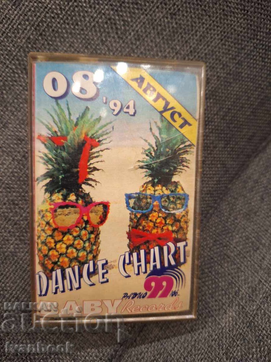 Caseta audio - Dance charts 08,94