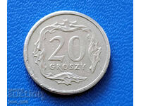 Полша 20 гроша /20 Groszys/ 2007 г.
