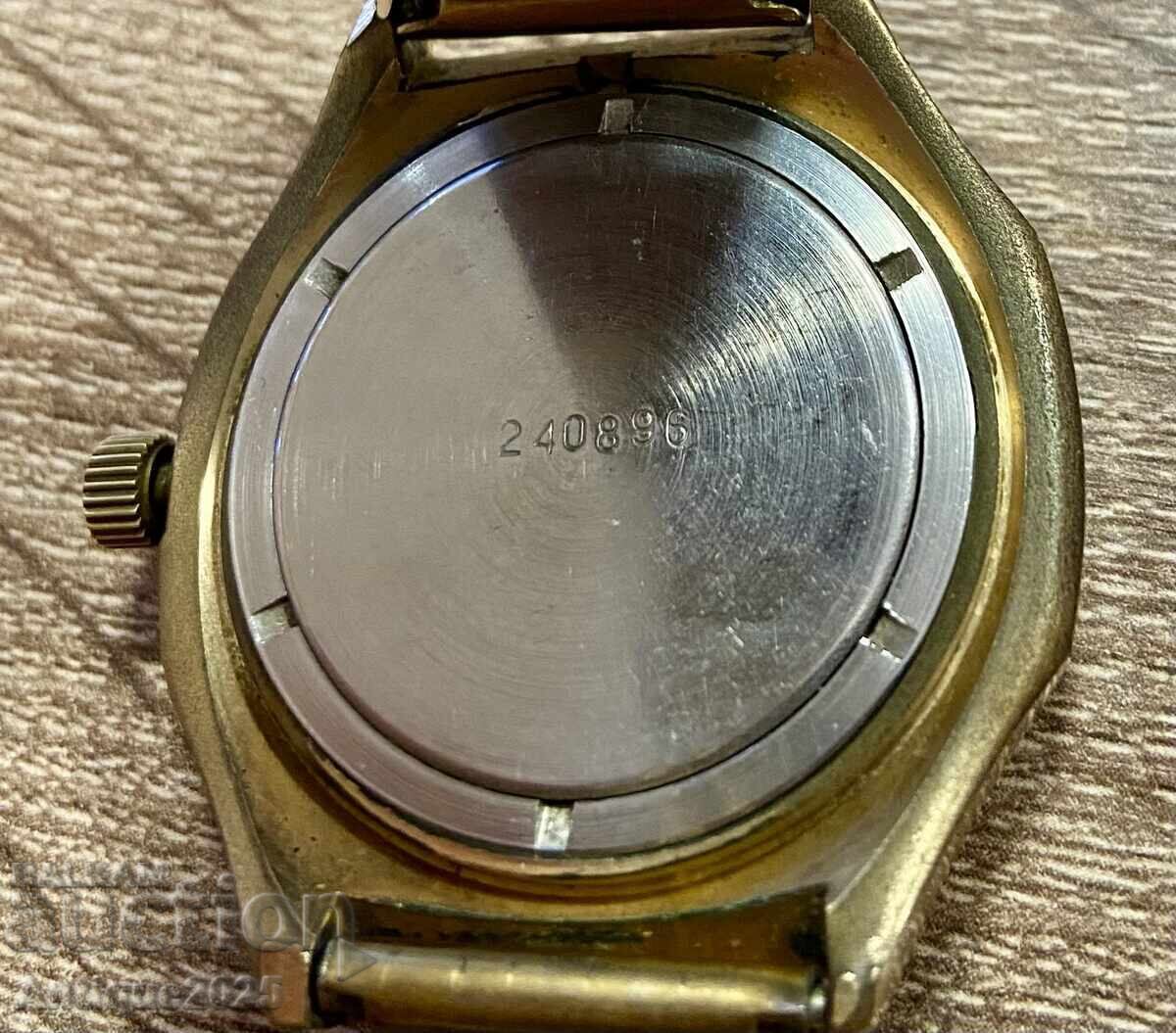 Ceas "Comandirskie" URSS, 17 rubine, placat cu aur - 5 Ceas "Comandirskie" URSS, 17 rubine, placat cu aur - 5