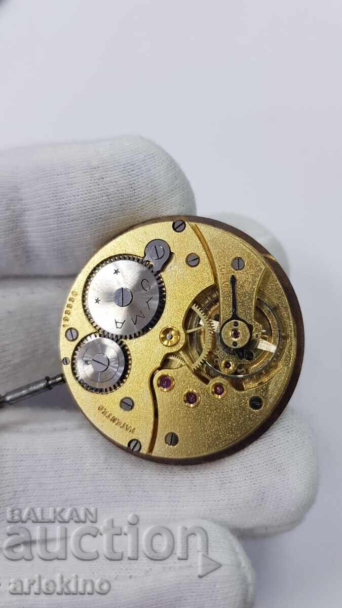Movement and dial for Pocket Watch "CYMA" Switzerland - 5
