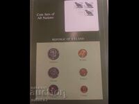 Set of coins and postage stamp, Iceland