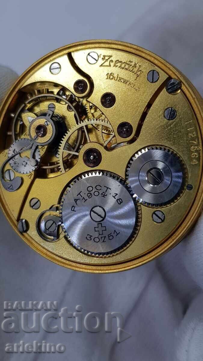 Pocket Watch Movement and Dial for "ZENITH" Switzerland with price € 75.00 | 146.69 BGN
