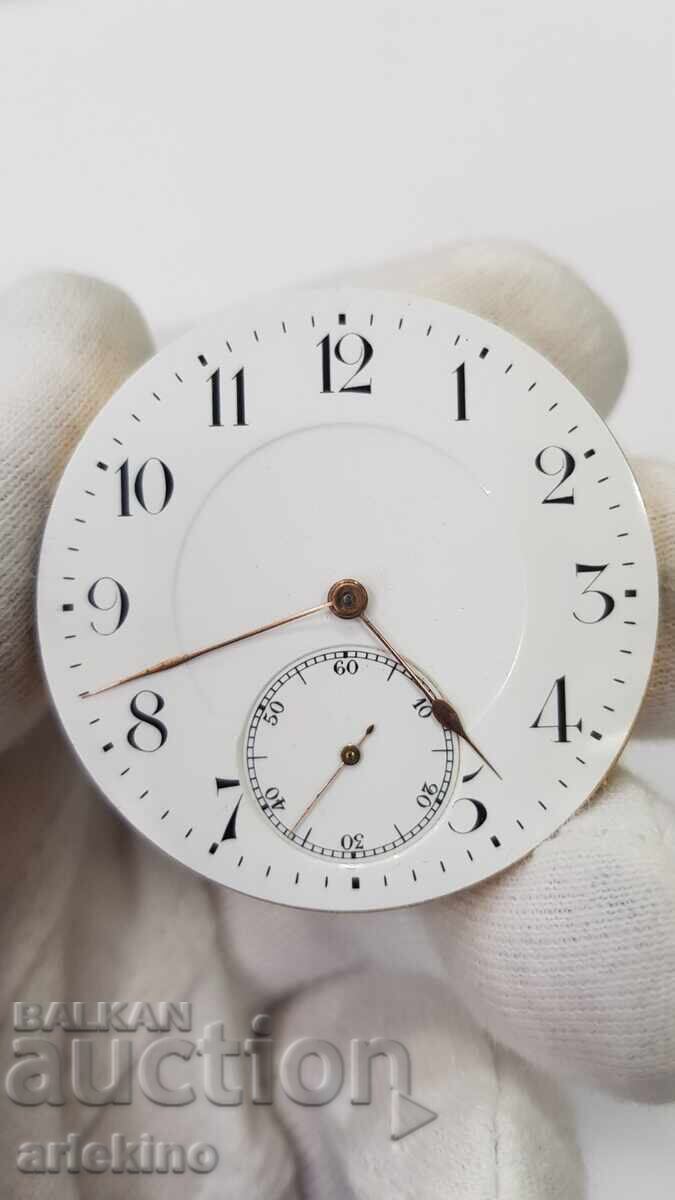 Pocket Watch Movement and Dial for "ZENITH" Switzerland - 5