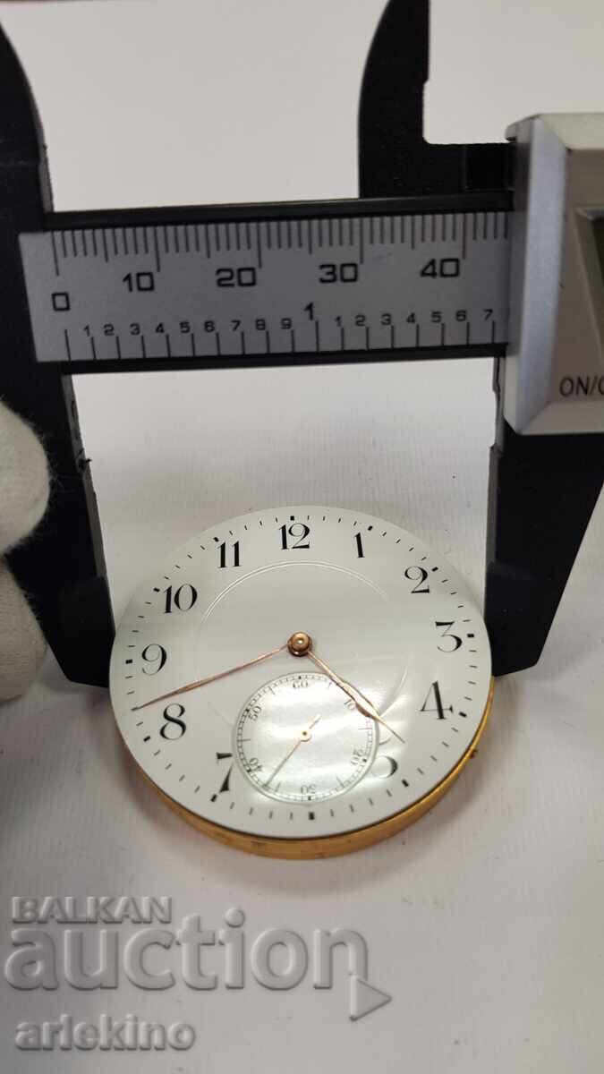 Pocket Watch Movement and Dial for "ZENITH" Switzerland - 7