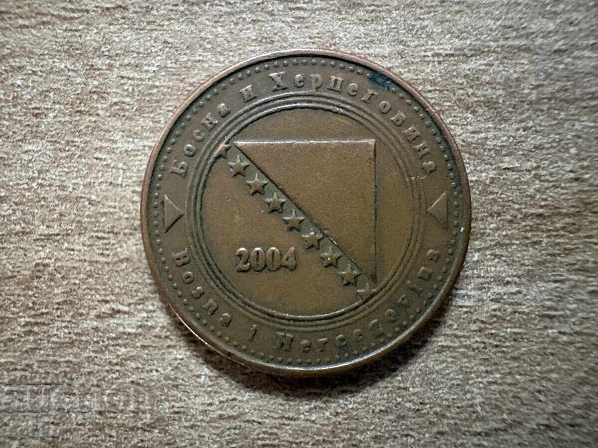 Bosnia - 20 de fenini (2004) cu preț € 0.26 | 0.51 BGN