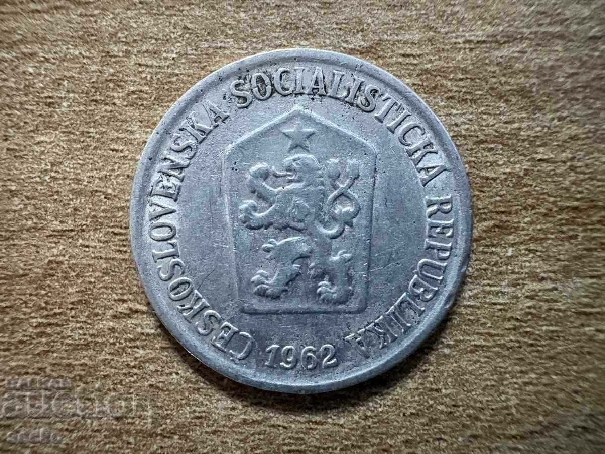Cehoslovacia - 10 halieri (1962) cu preț € 0.15 | 0.29 BGN