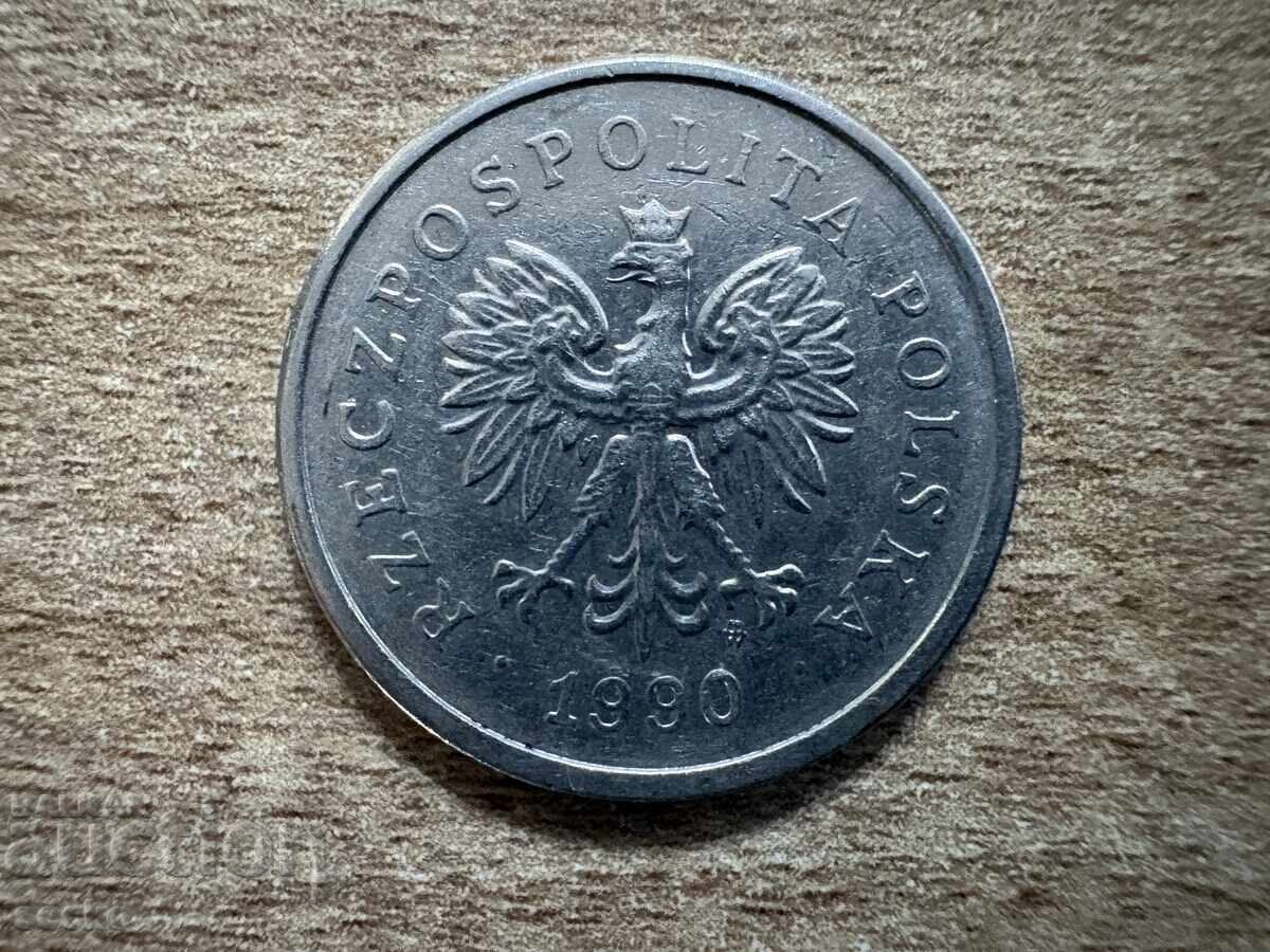 Полша - 1 злота (1990) с цена € 0.20 | 0.39 лв. Полша - 1 злота (1990) с цена € 0.20 | 0.39 лв.