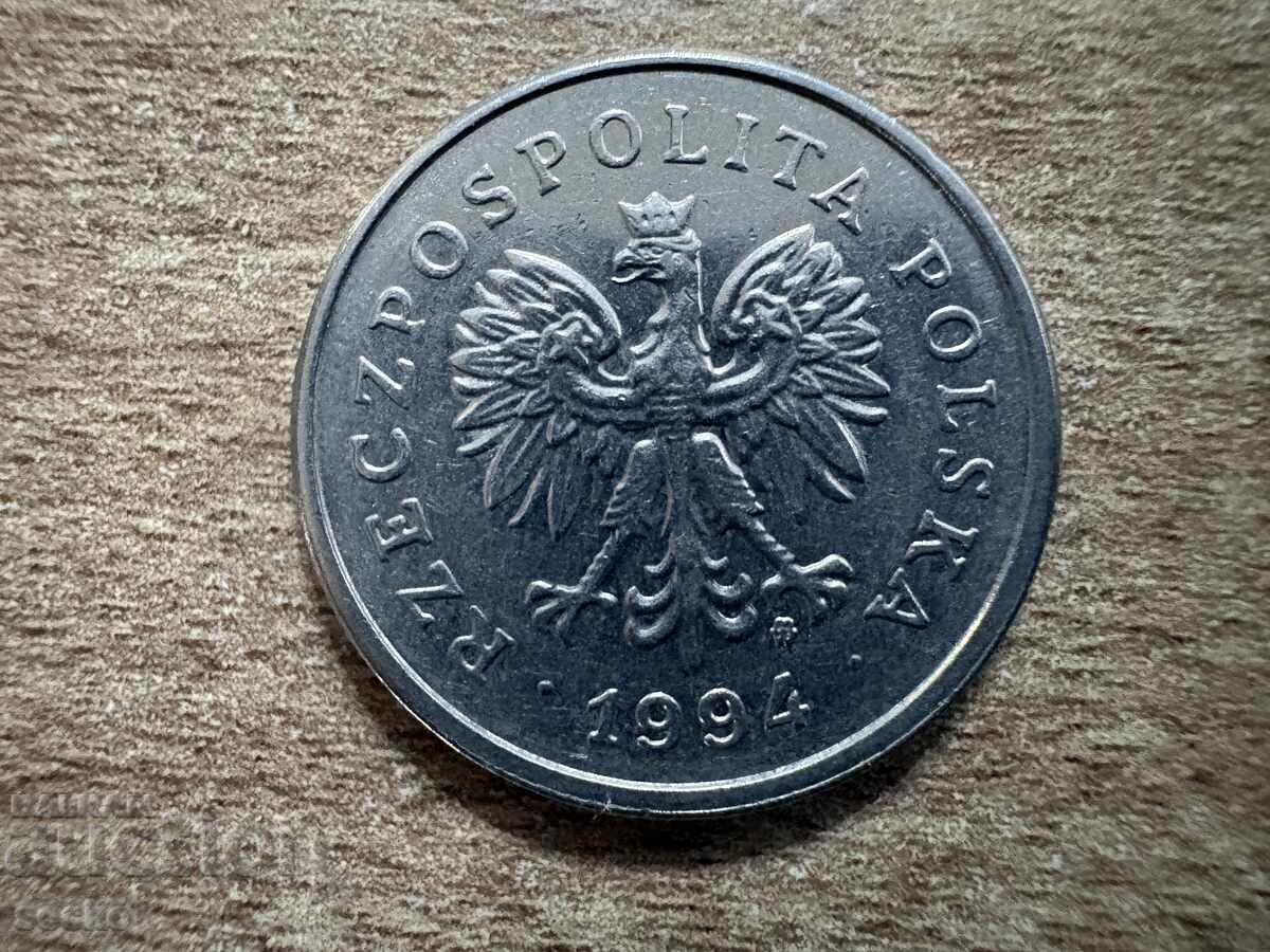 Poland - 1 Zloty (1994) with price € 0.15 | 0.29 BGN