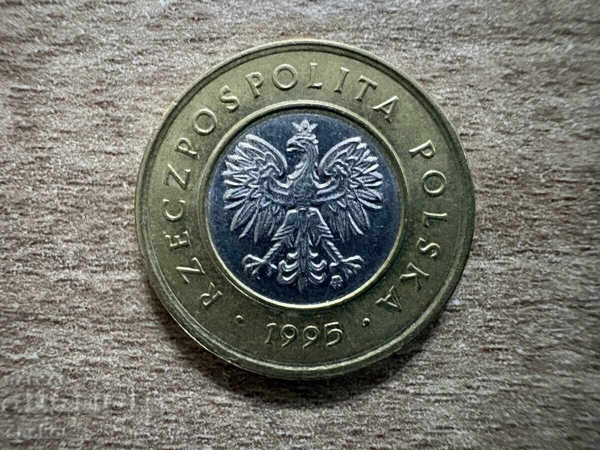 Polonia - 2 zloți (1995) cu preț € 0.36 | 0.70 BGN