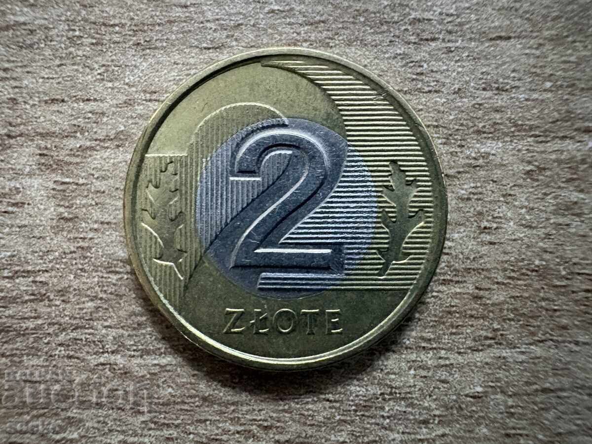 Polonia - 2 zloți (1995)
