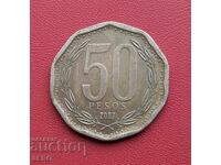 Чили-50 песос 2007