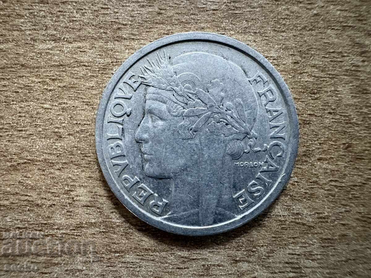 Франция - 2 франка (1947) с цена € 0.20 | 0.39 лв.