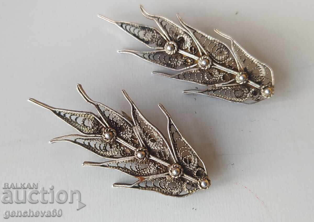 Delivery of Revival brooches "Wheat ear" - silver, filigree