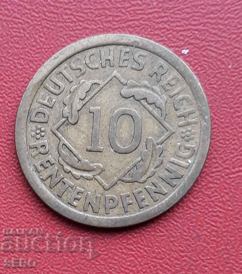 Γερμανία-10 Pfennig 1924 A-Berlin
