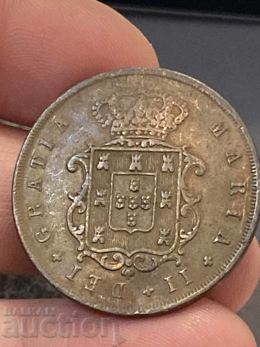 Portugalia 10 reis D. Maria II