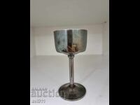 Κύπελλο κρασιού Wellner αντίκα ασήμι