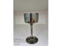 Wellner Antique Silver Wine Goblet