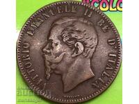 10 Centesimi 1863 Italia 30mm Victor Emmanuel