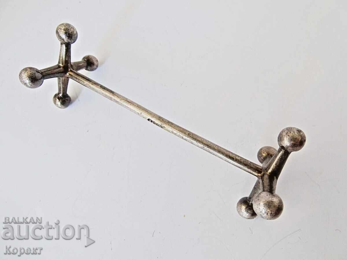 Колекционерска посребрена стойка за химикалки WMF GERMANY - 6