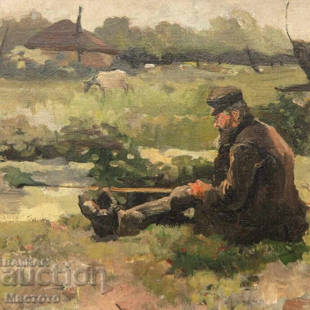 Tablou de Adrianus Philippus la Riviera (1857 - 1941) - 6