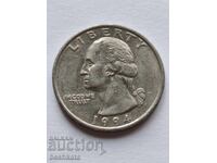 SUA - 1/4 dolar (1994 D)