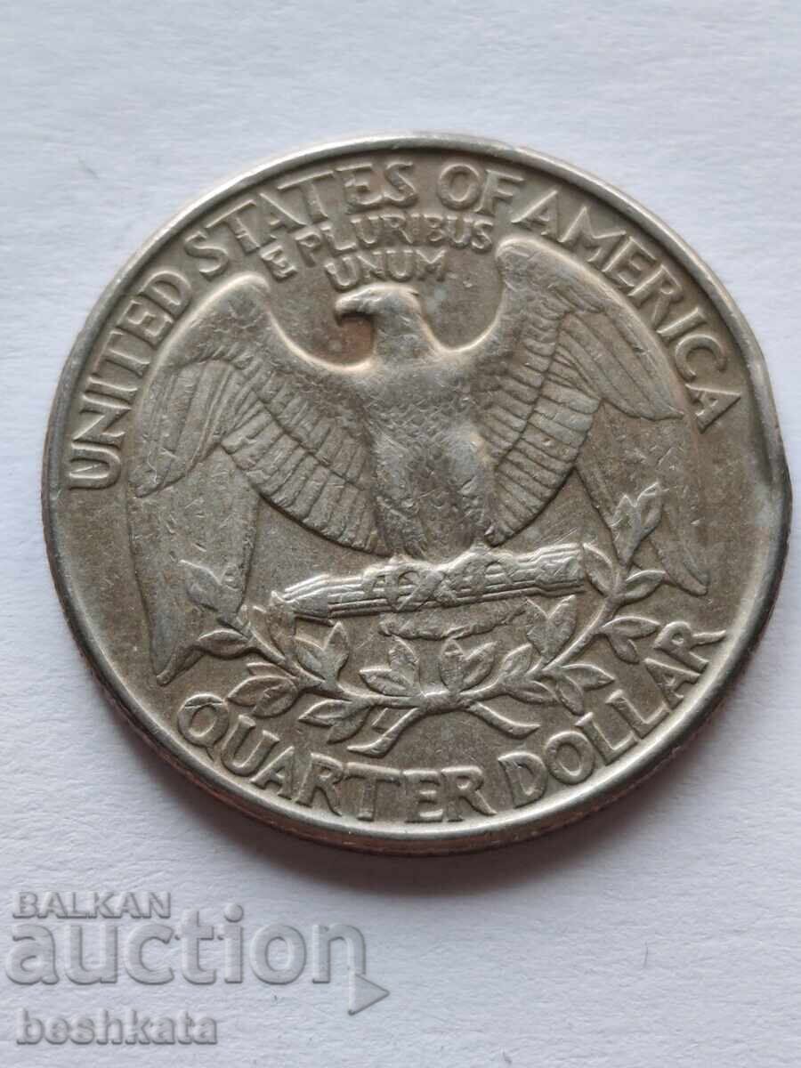 SUA - 1/4 dolar (1994 D) cu preț € 0.40 | 0.78 BGN