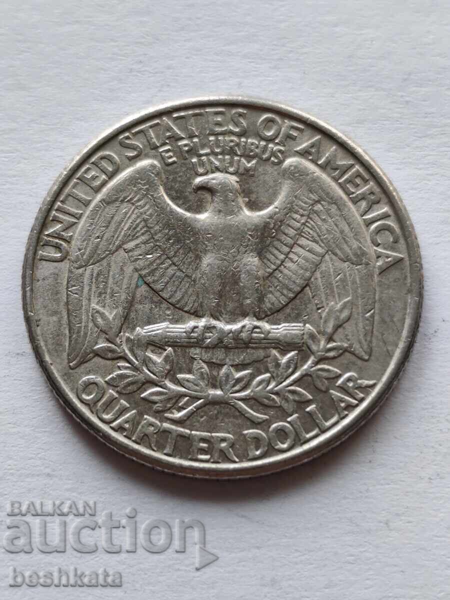 USA - 1/4 Dollar (1995 D) with price € 0.38 | 0.74 BGN