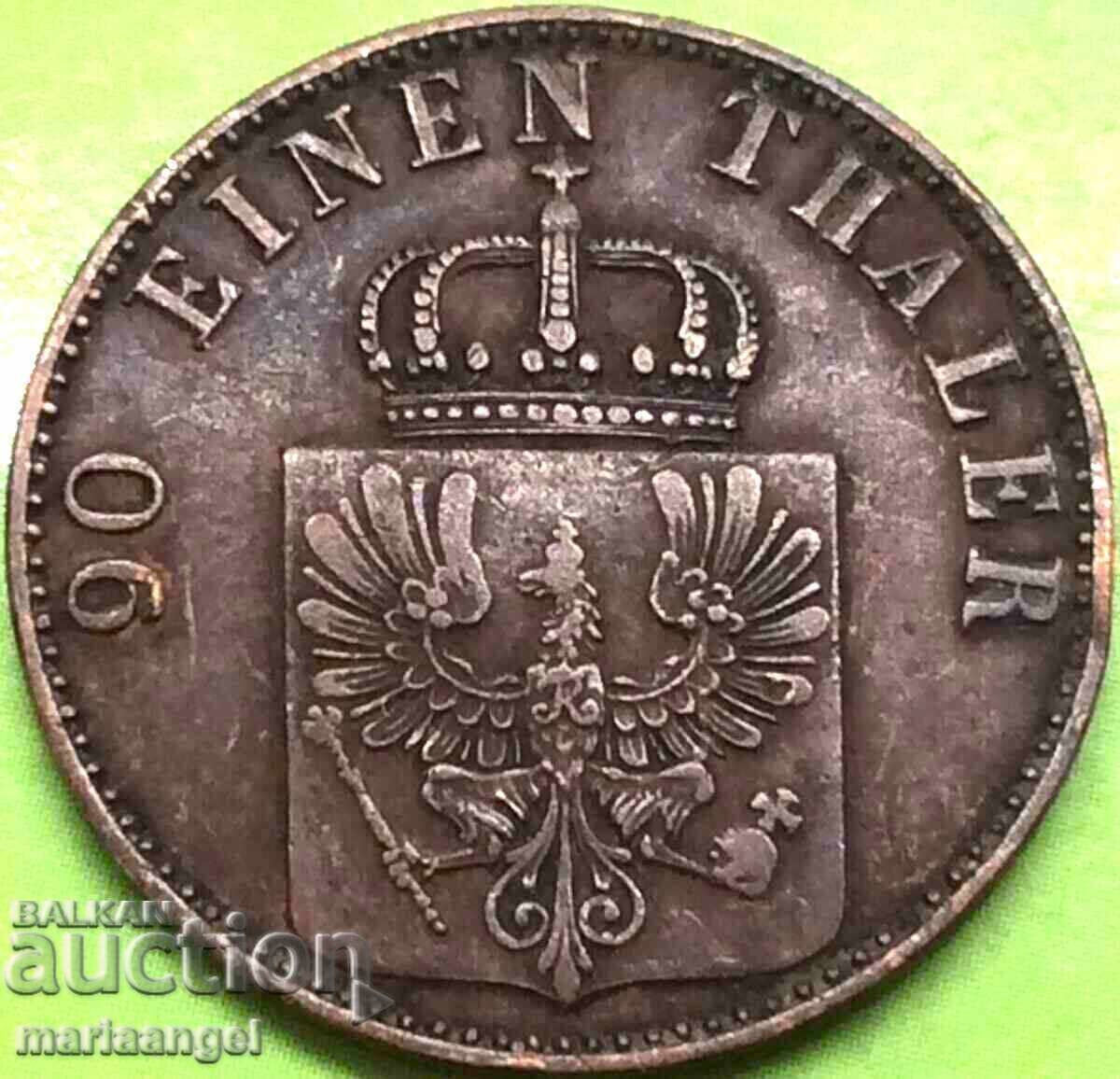 Δημοπρασία 4 pfennig 1856 Γερμανία Πρωσία - όχι σπάνιο