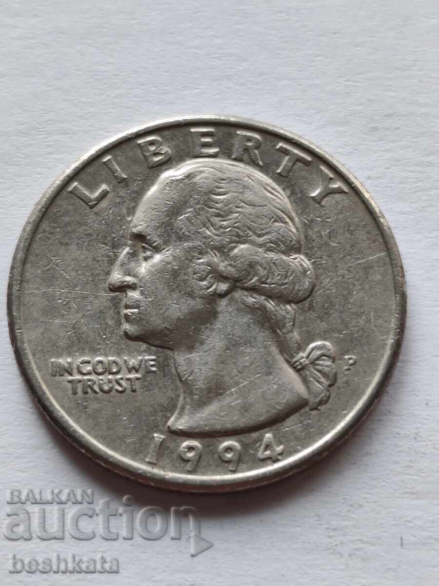 SUA - 1/4 dolar (1994 P)