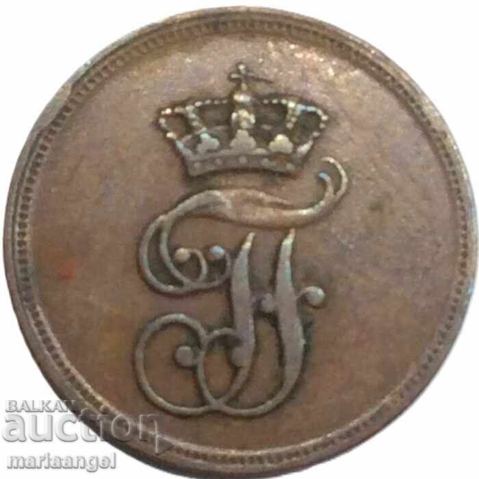 1 πφένιγκ 1831 Μεκλεμβούργο-Σβερίν Γερμανία χάλκινο - 5 1 πφένιγκ 1831 Μεκλεμβούργο-Σβερίν Γερμανία χάλκινο - 5