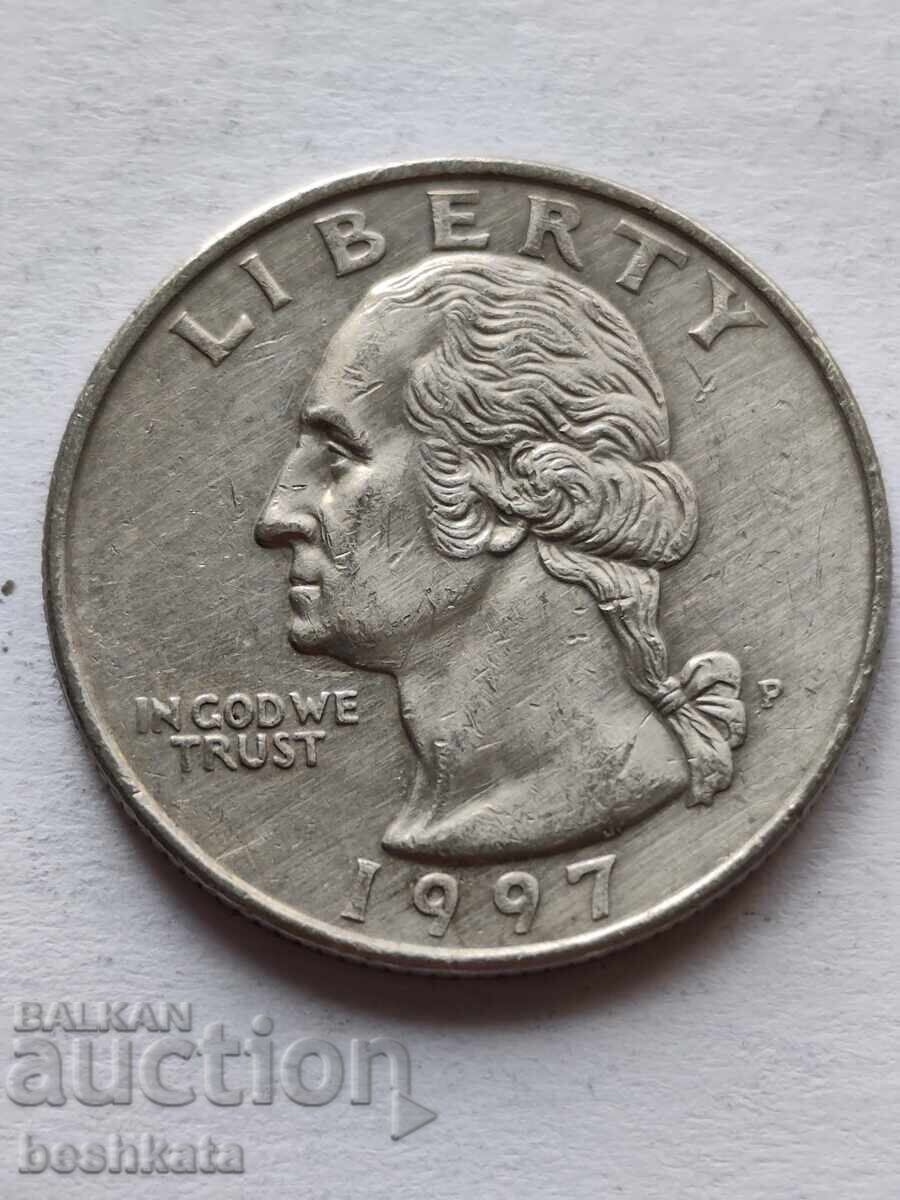 USA - 1/4 Dollar (1997 P)