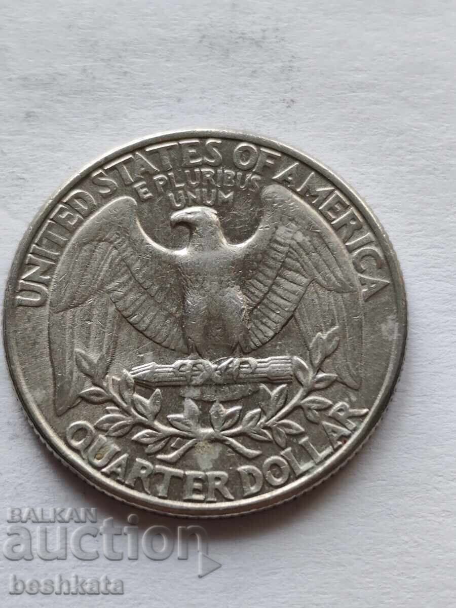 ΗΠΑ - 1/4 δολάριο (1997 P) με τιμή € 0.28 | 0.55 BGN
