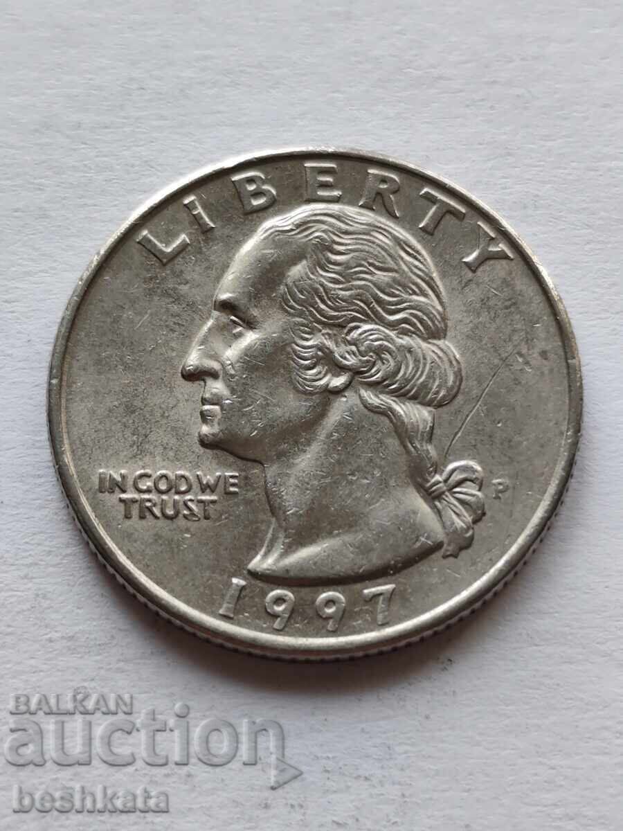 SUA - 1/4 dolar (1997 P)