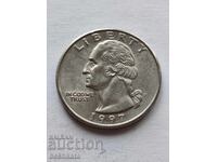 ΗΠΑ - 1/4 δολάριο (1997 P)