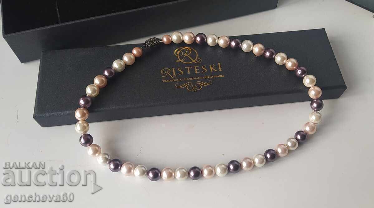 Delivery of Necklace made of Ohrid pearls by the brand RISTESKI