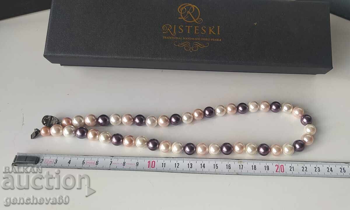 Necklace made of Ohrid pearls by the brand RISTESKI - 5