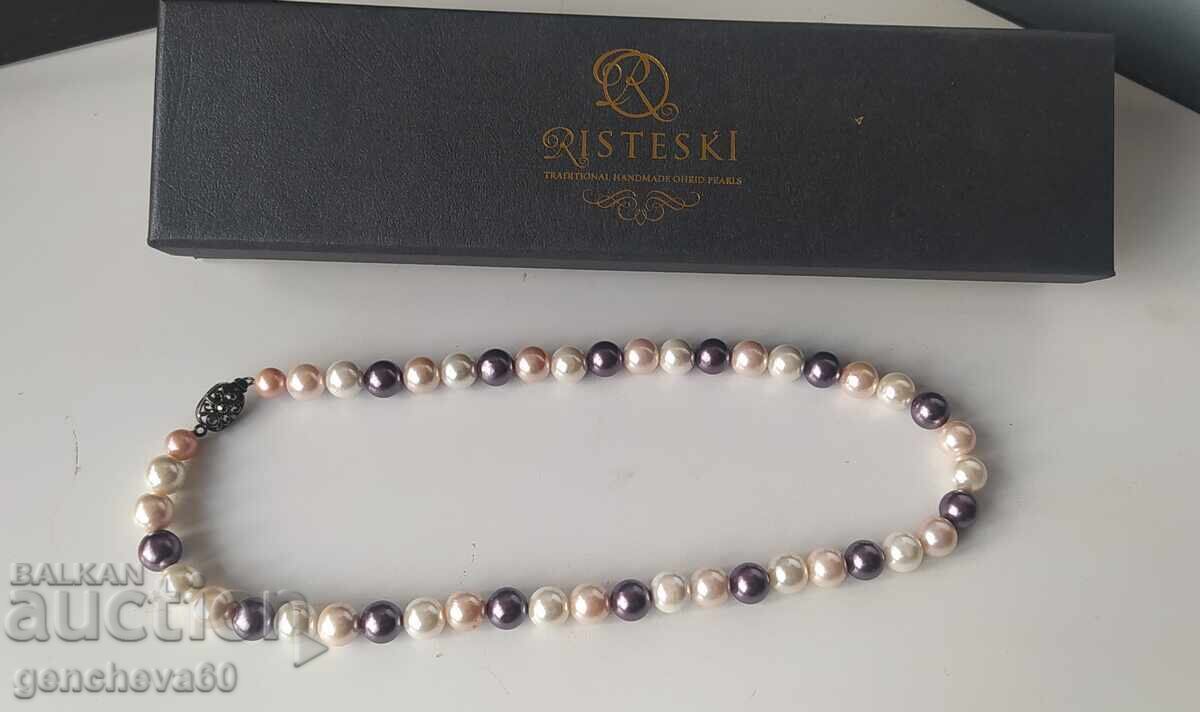 Necklace made of Ohrid pearls by the brand RISTESKI - 6