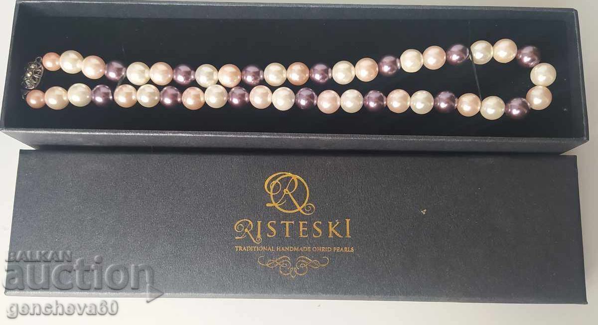 Necklace made of Ohrid pearls by the brand RISTESKI - 7
