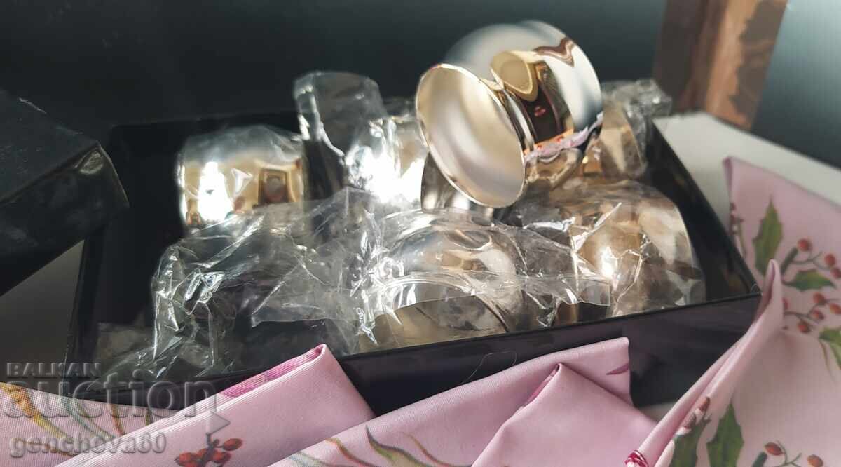 Set inele argintii pentru șervețele și șervețele cu preț € 25.00 | 48.90 BGN