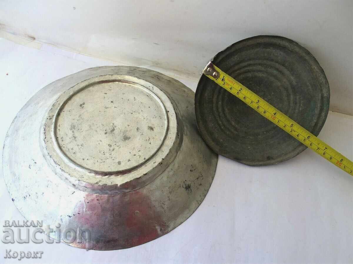 Authentic antique Orthodox plate from the 19th century for nafora - 5