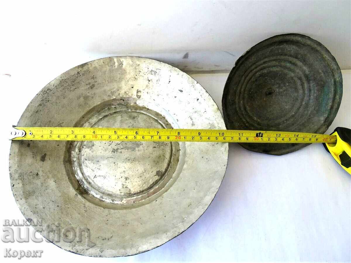 Authentic antique Orthodox plate from the 19th century for nafora - 7