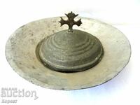 Authentic antique Orthodox plate from the 19th century for nafora