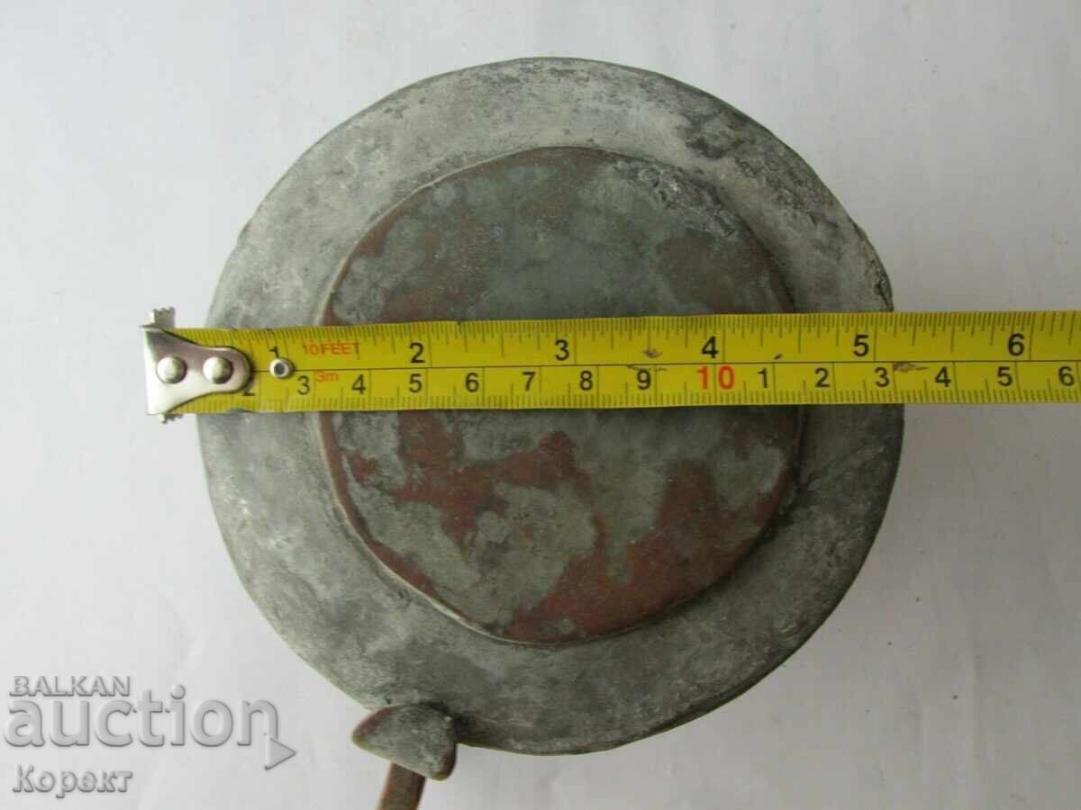 RARE! Antique primitive hand-forged copper teapot 17th/18th century - 5