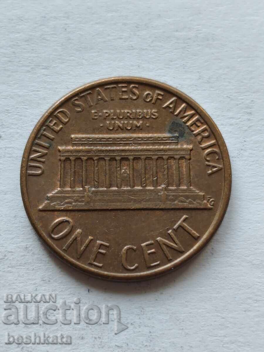 SUA - 1 cent (1979) cu preț € 0.10 | 0.20 BGN